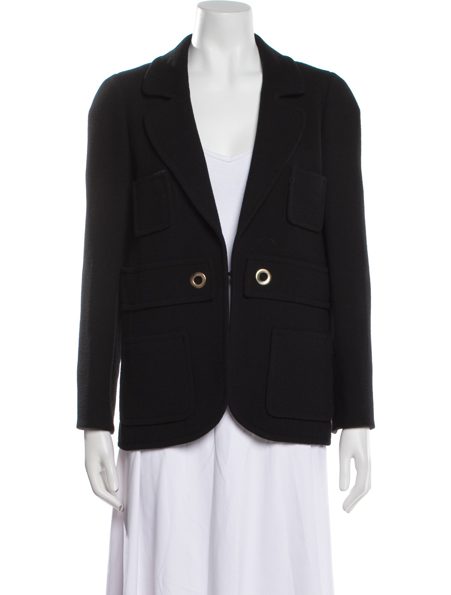 Edward Achour Virgin Wool Blazer