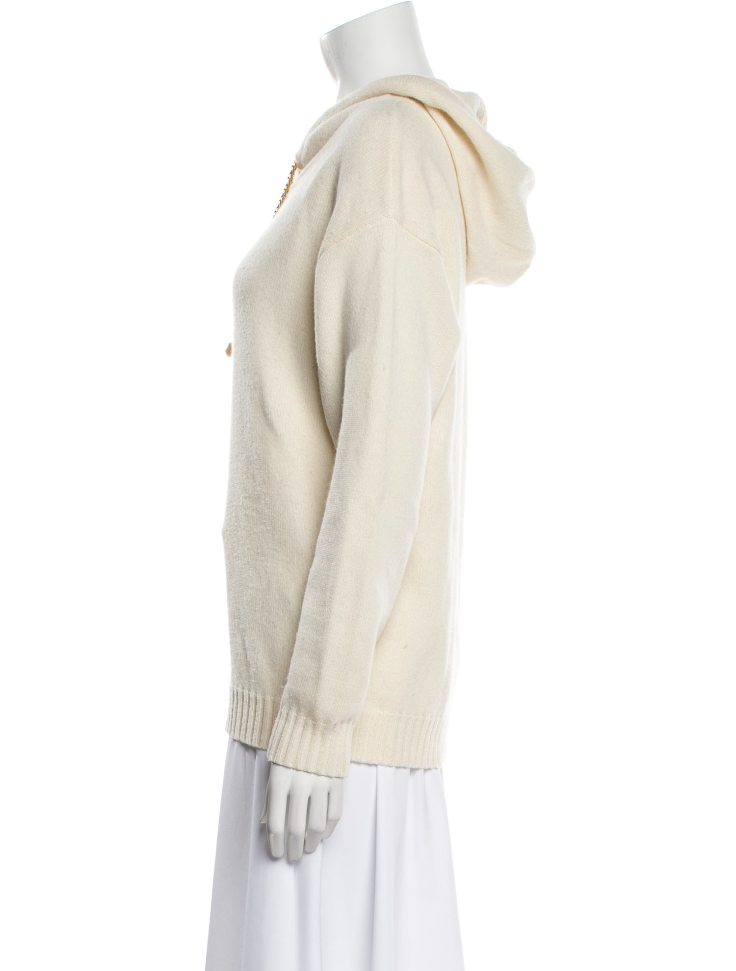 Edward Achour Wool V-Neck Sweater