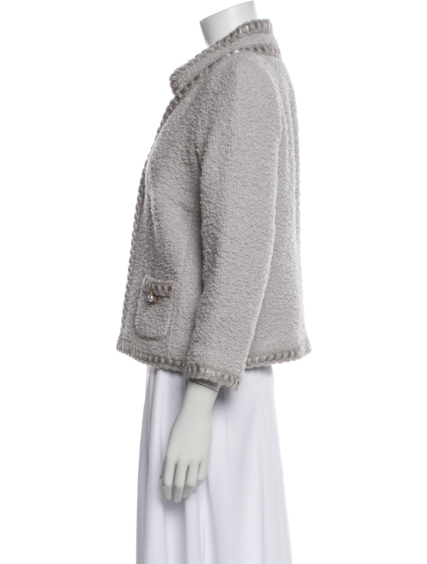 Edward Achour Virgin Wool Evening Jacket