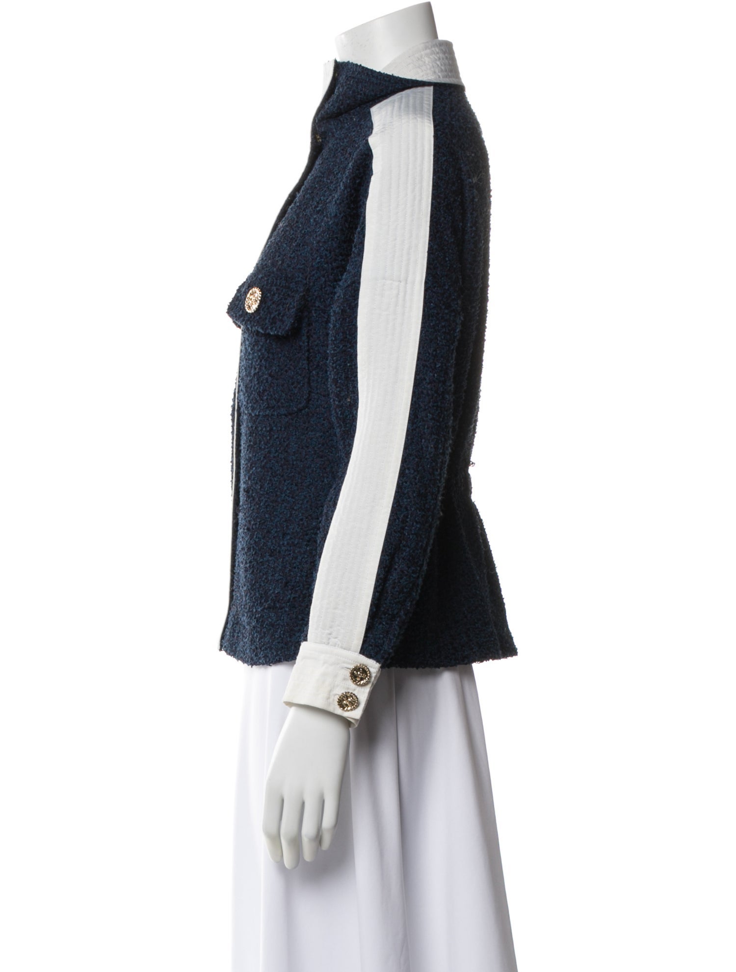 Edward Achour Printed Denim Jacket