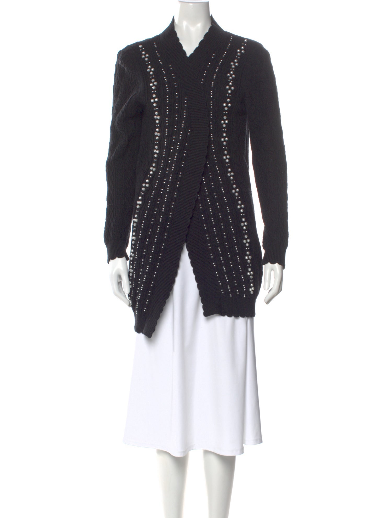 Edward Achour Wool V-Neck Sweater