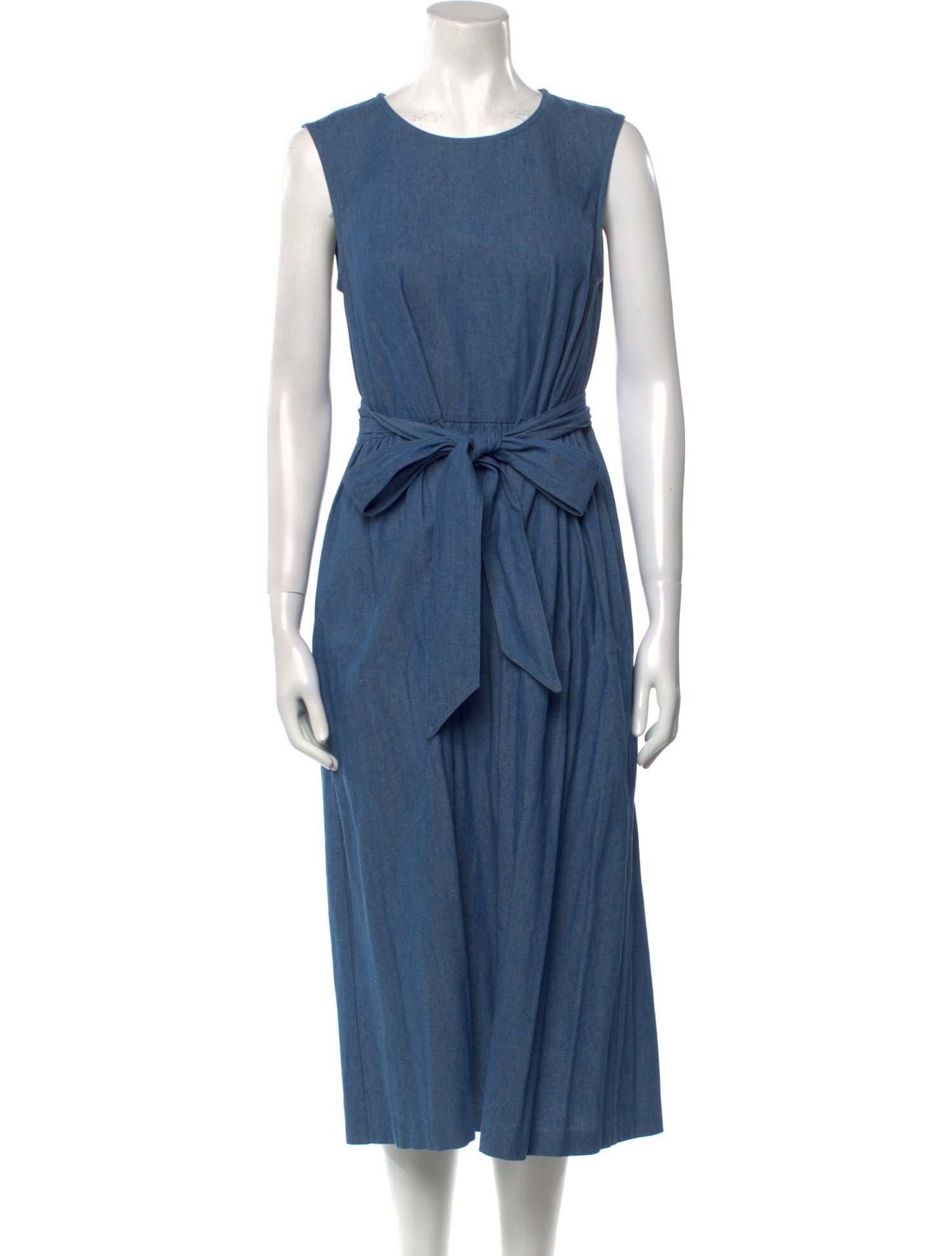 Daphne Wilde Crew Neck Midi Length Dress