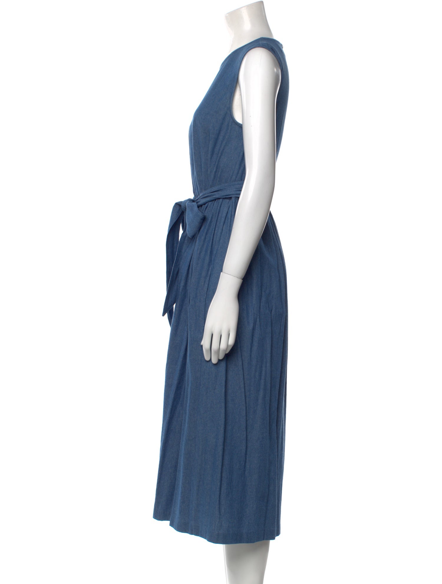 Daphne Wilde Crew Neck Midi Length Dress