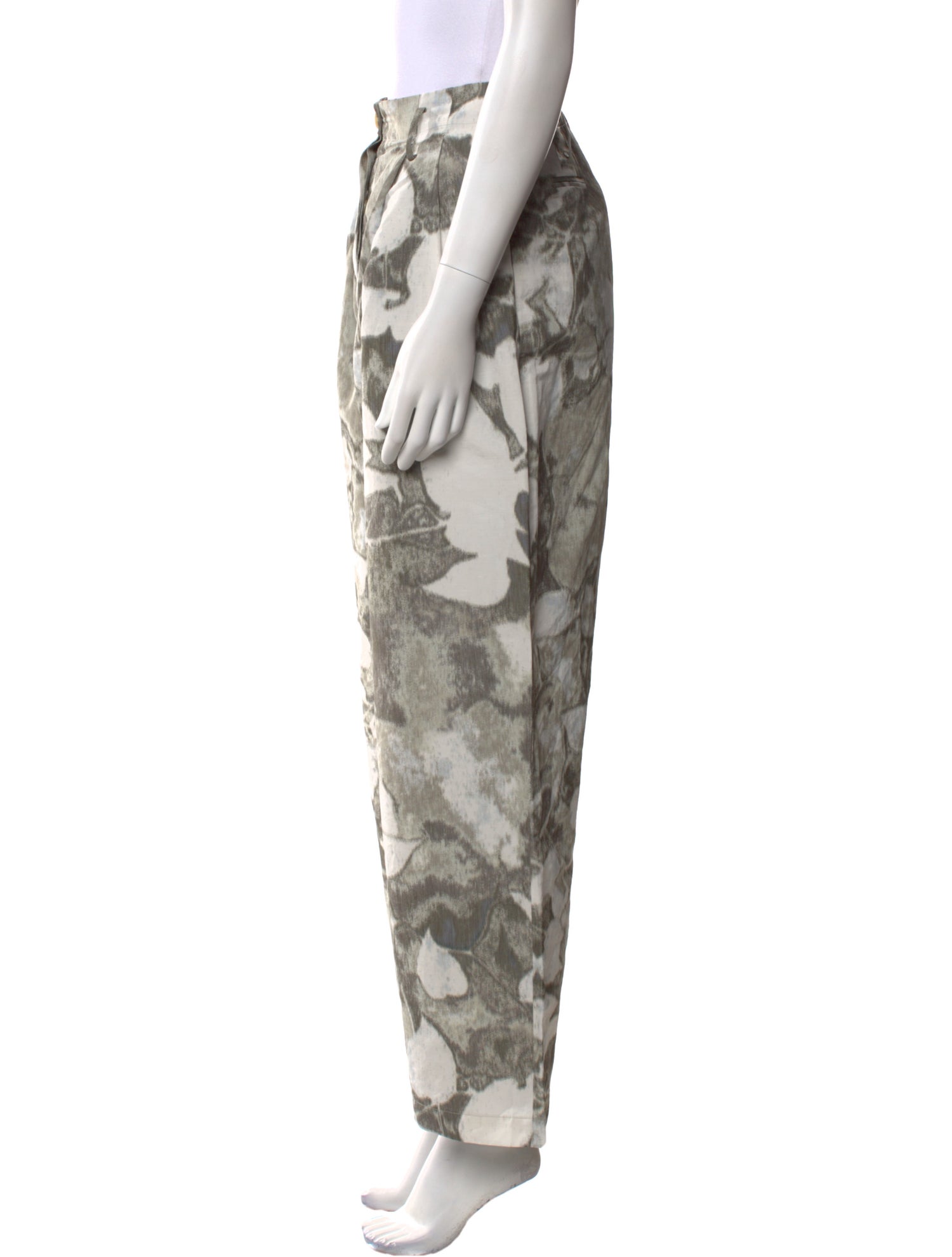 DAWEI Linen Wide Leg Pants