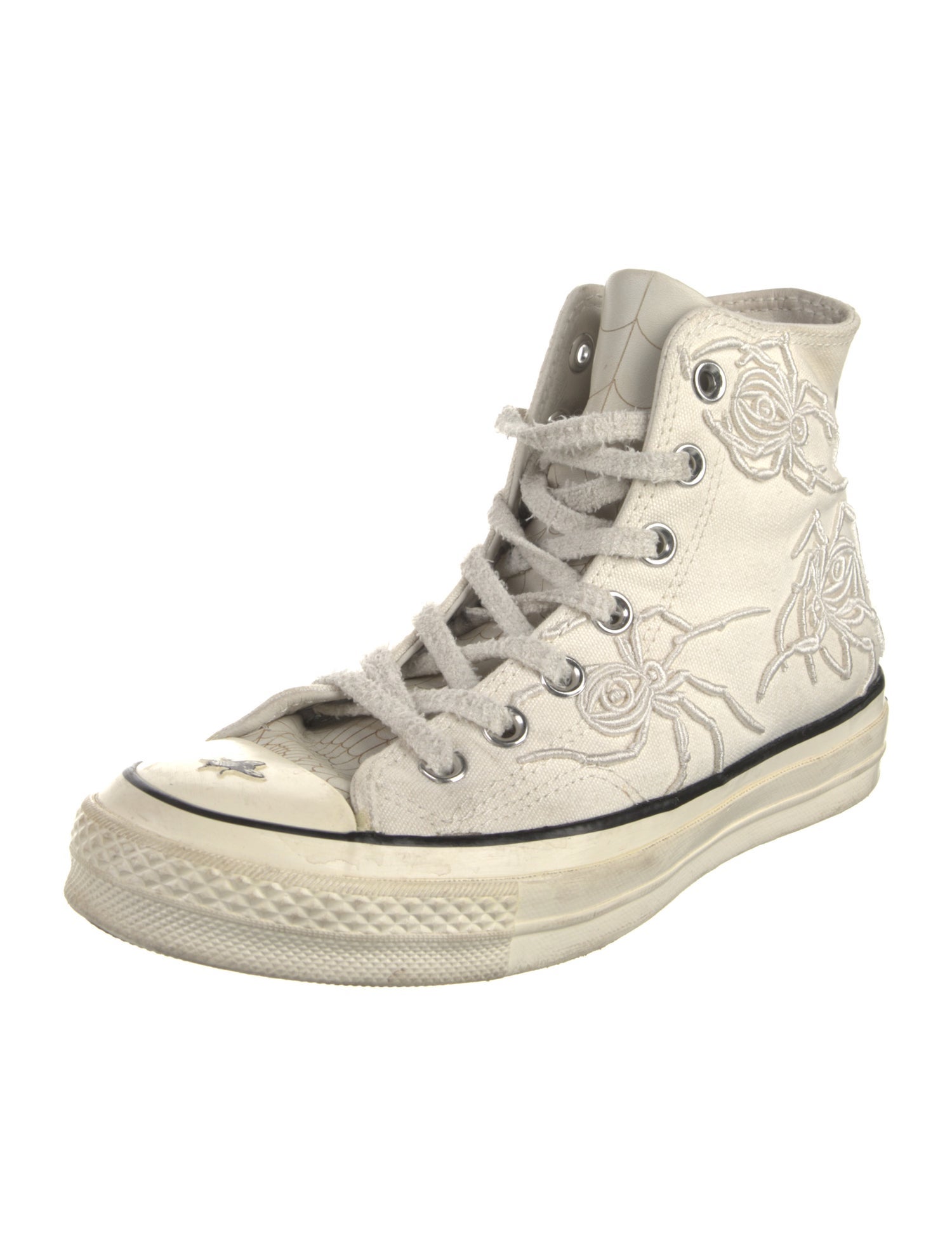 Dr. Woo x Converse Canvas Printed Sneakers