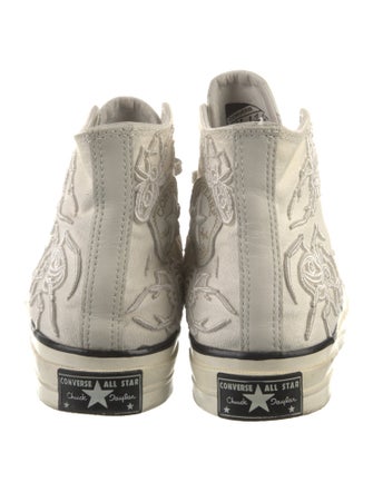 Dr. Woo x Converse Canvas Printed Sneakers