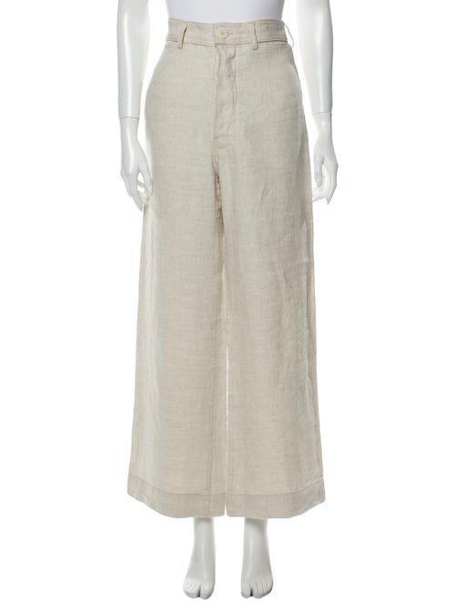 Jesse Kamm Linen Wide Leg Pants