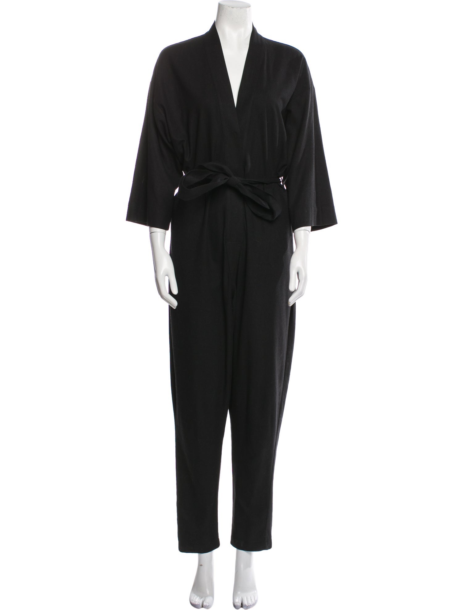 Jesse Kamm V-Neck Jumpsuit