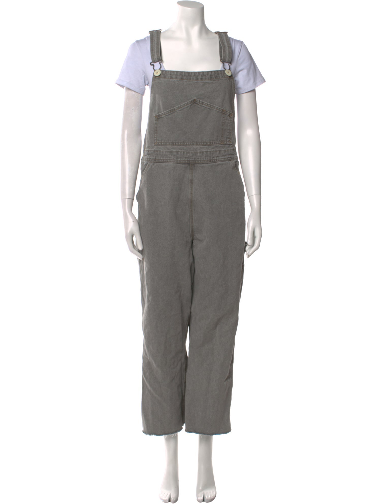 Jesse Kamm Square Neckline Jumpsuit