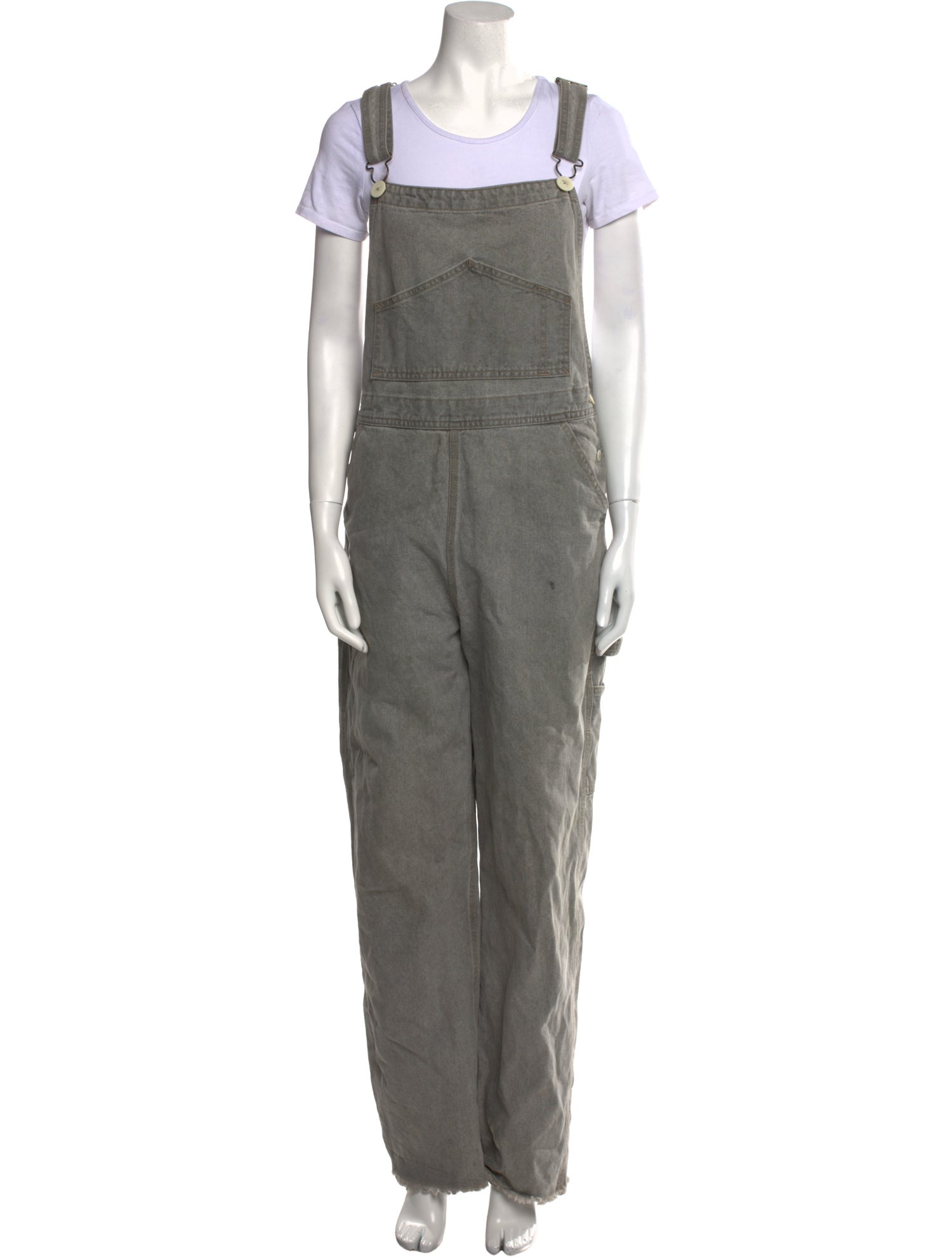 Jesse Kamm Square Neckline Jumpsuit