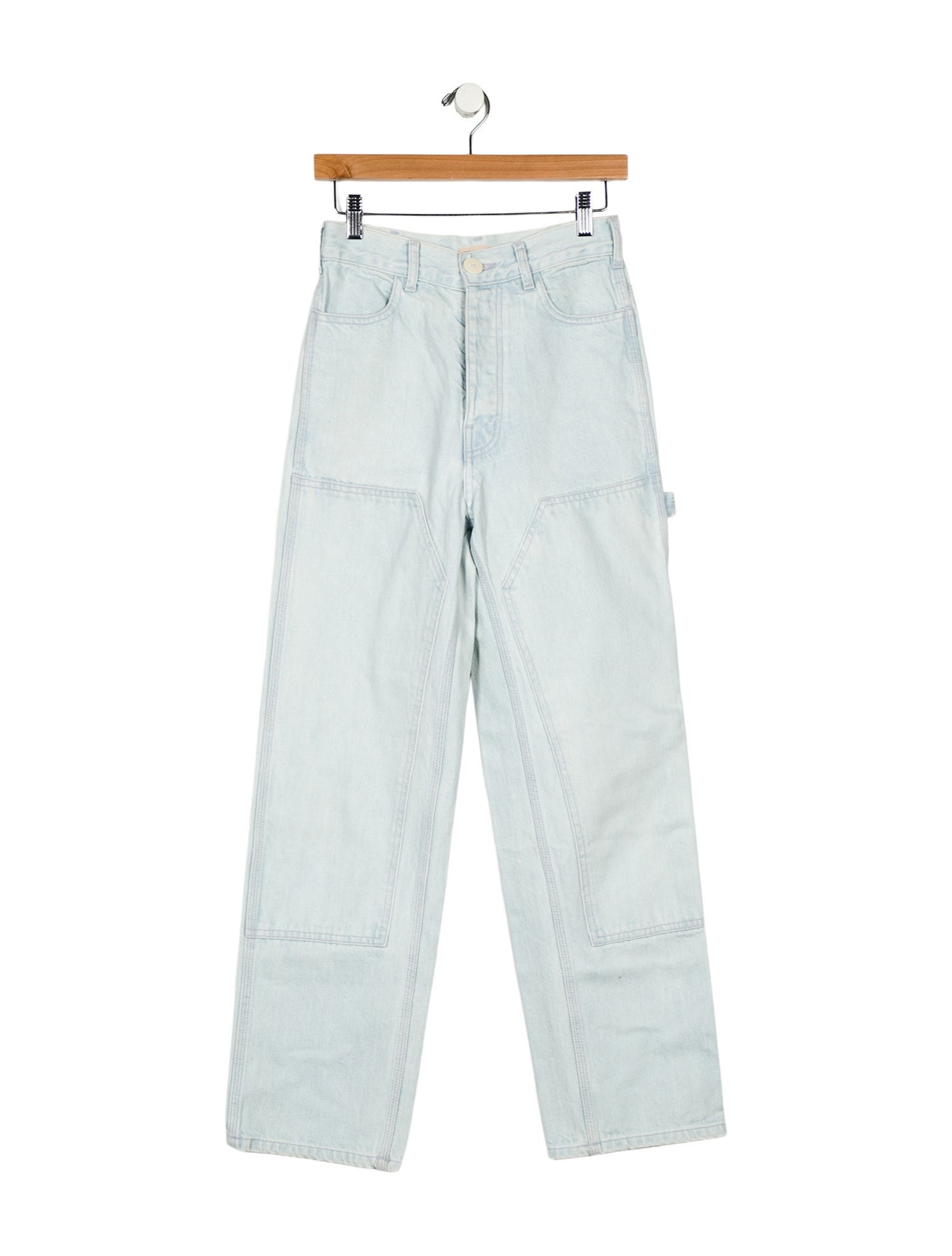 Jesse Kamm High-Rise Wide Leg Jeans