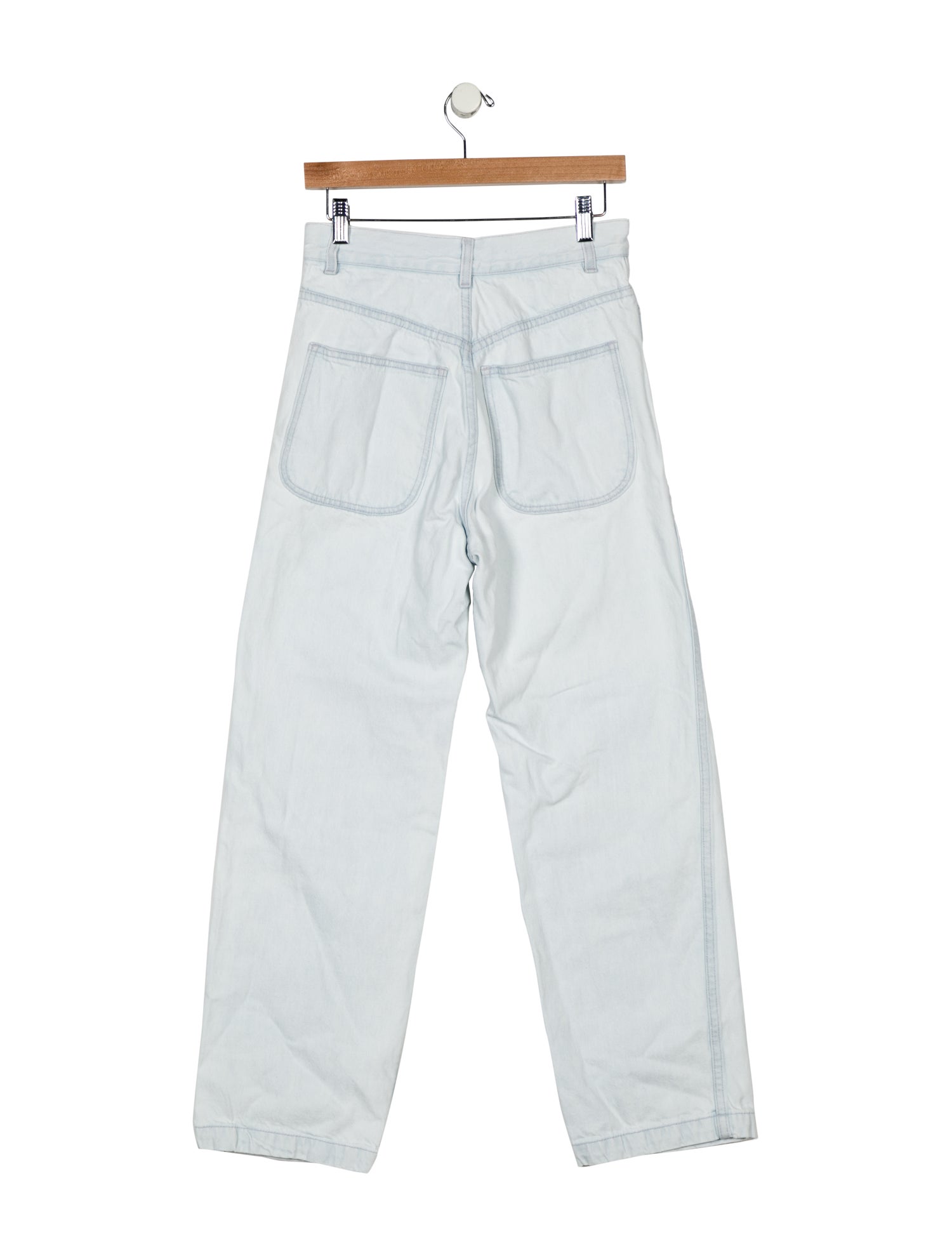 Jesse Kamm High-Rise Straight Leg Jeans