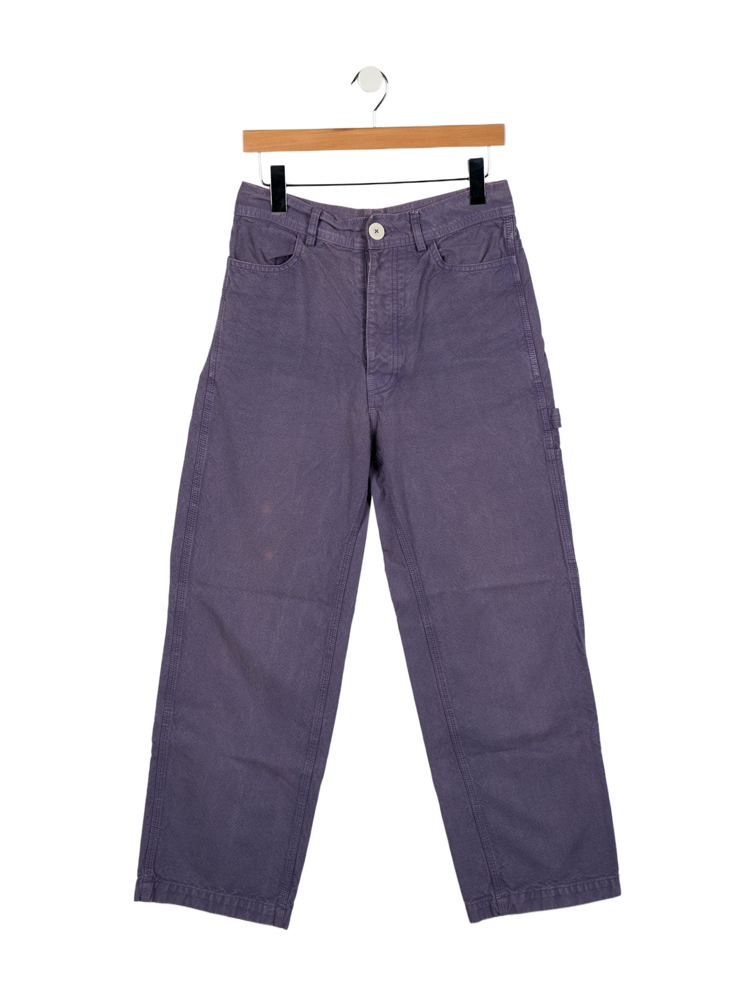 Jesse Kamm High-Rise Wide Leg Jeans