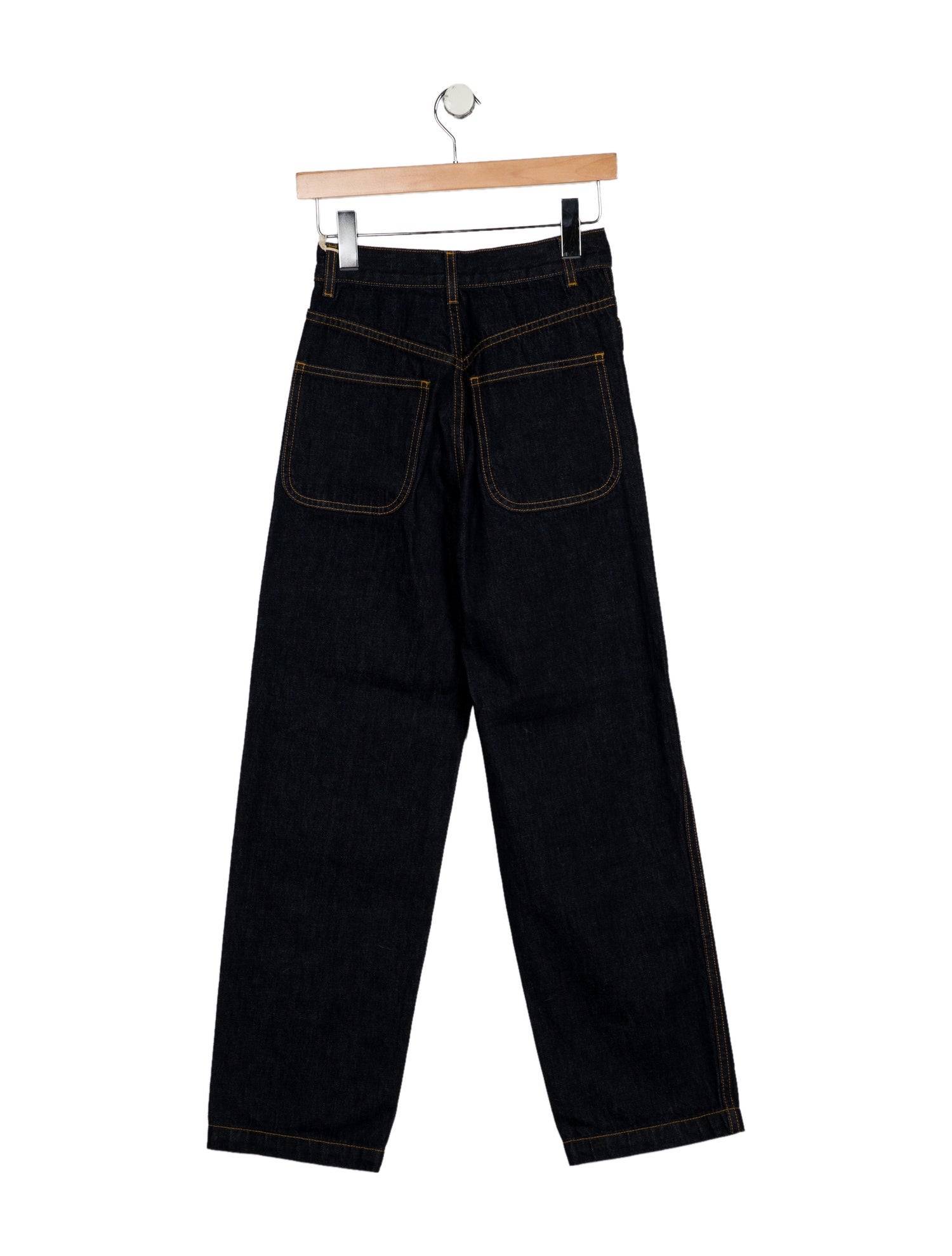 Jesse Kamm High-Rise Wide Leg Jeans
