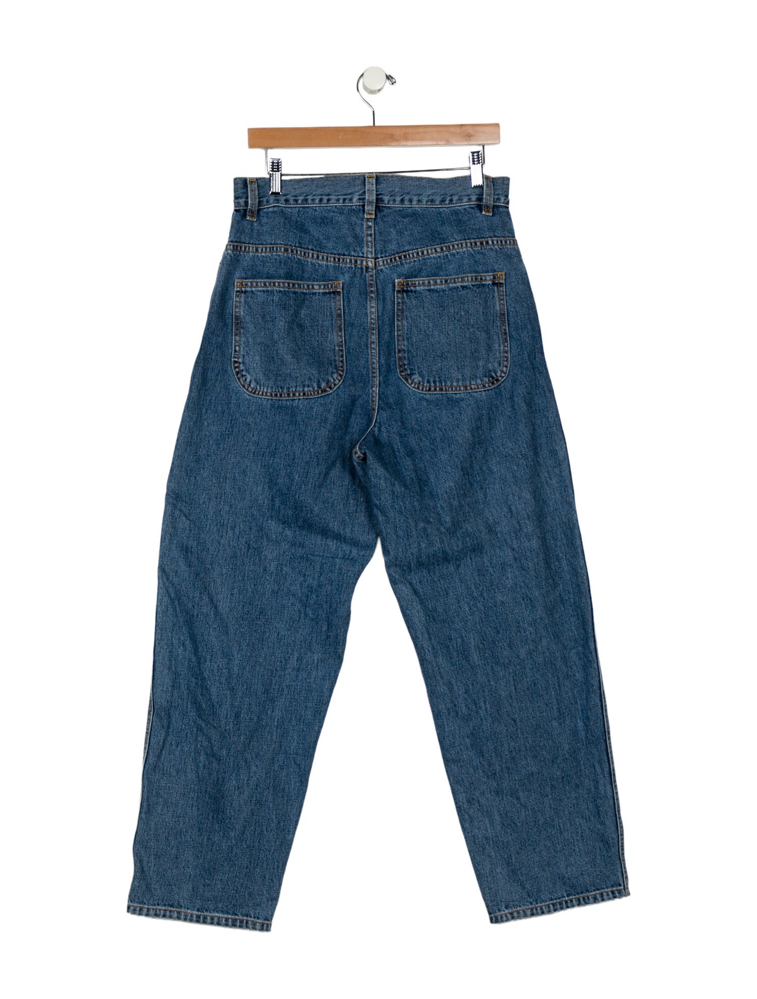 Jesse Kamm High-Rise Wide Leg Jeans