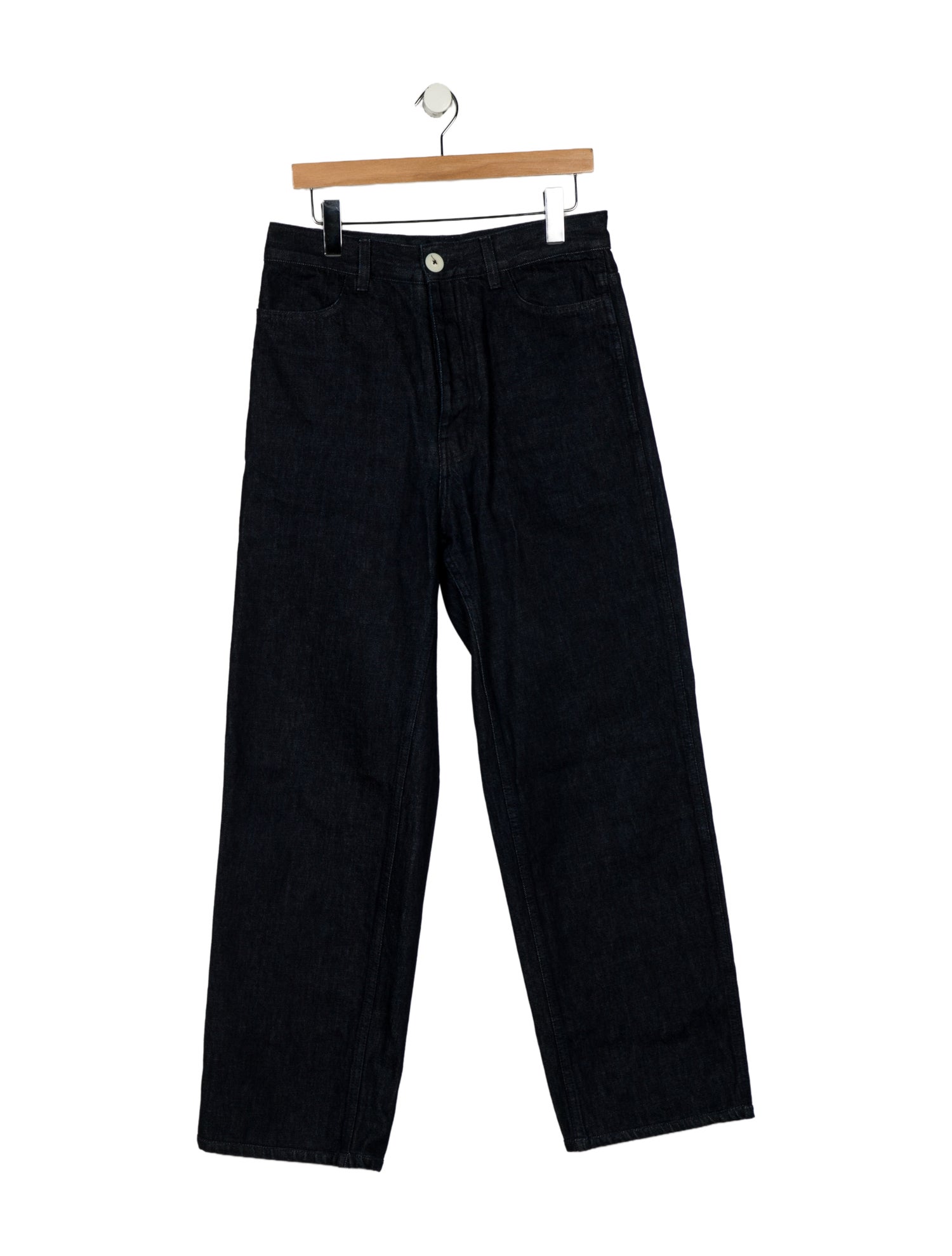 Jesse Kamm High-Rise Wide Leg Jeans