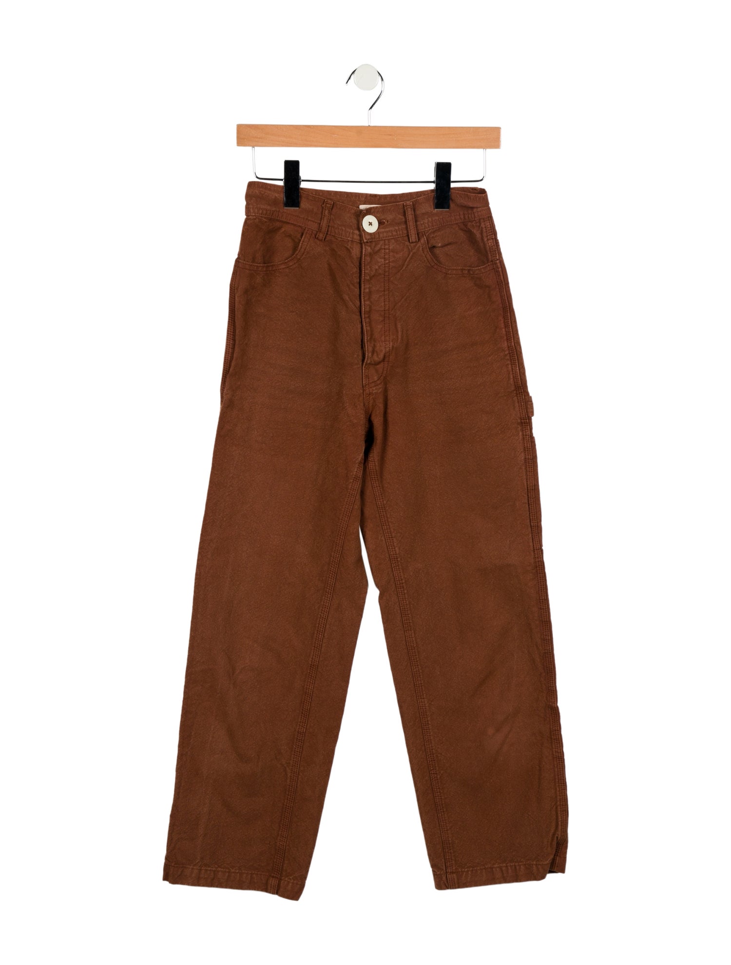 Jesse Kamm High-Rise Straight Leg Jeans