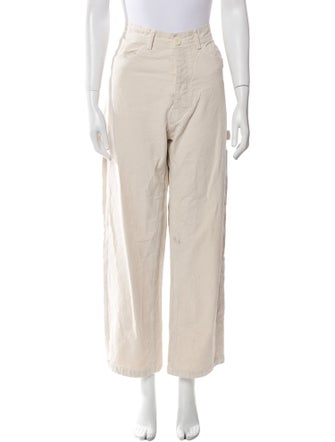 Jesse Kamm High-Rise Wide Leg Jeans