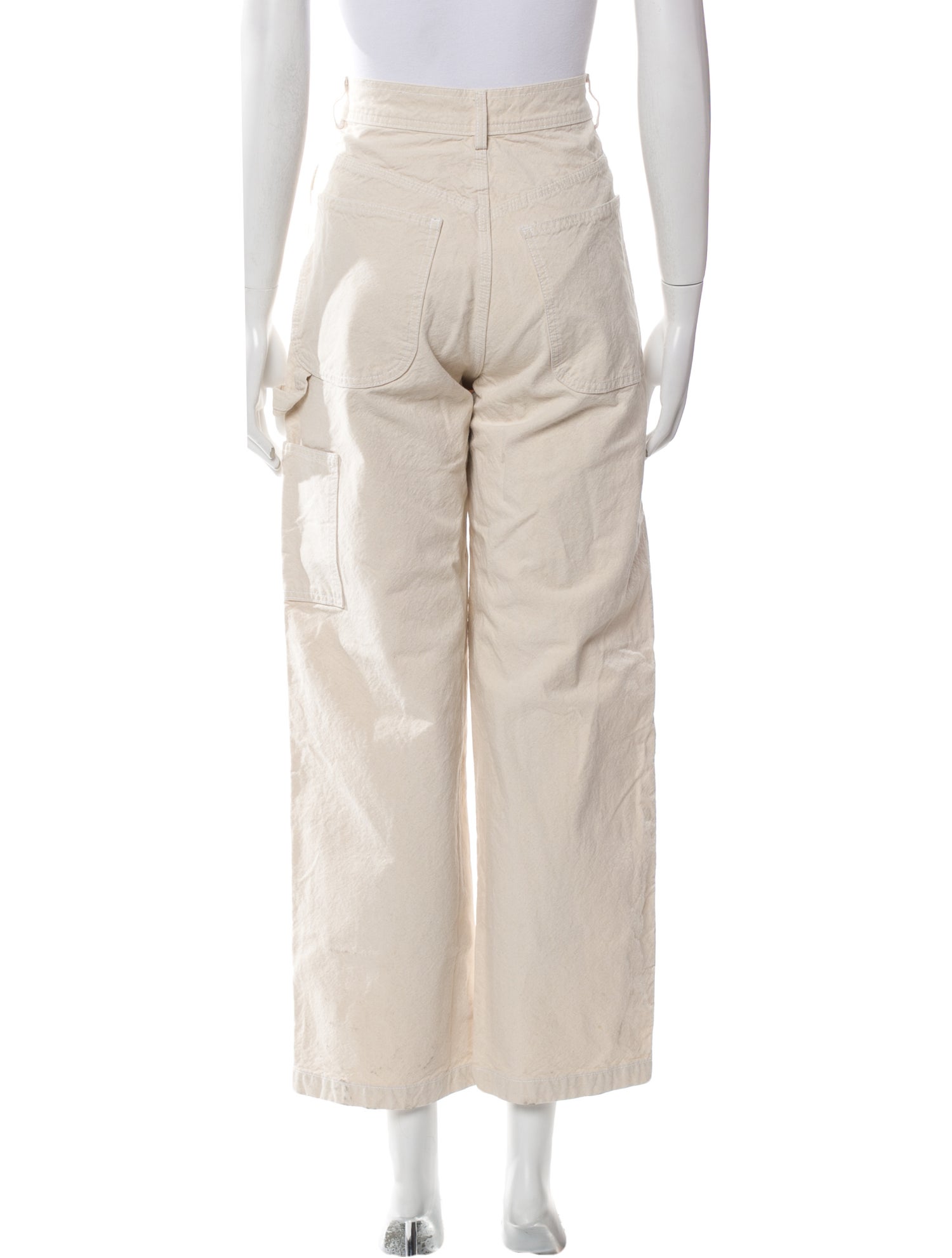 Jesse Kamm High-Rise Wide Leg Jeans