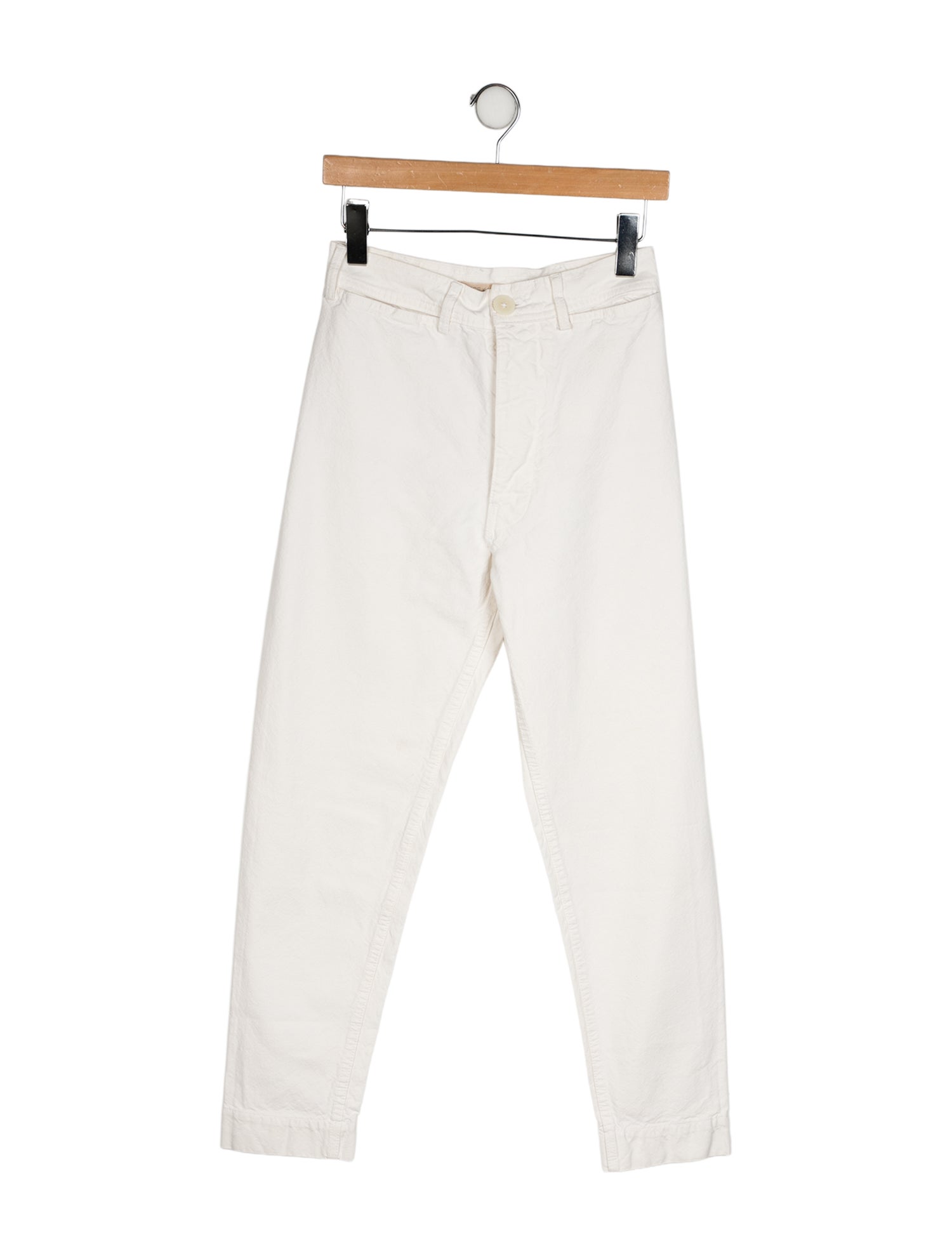 Jesse Kamm High-Rise Straight Leg Jeans