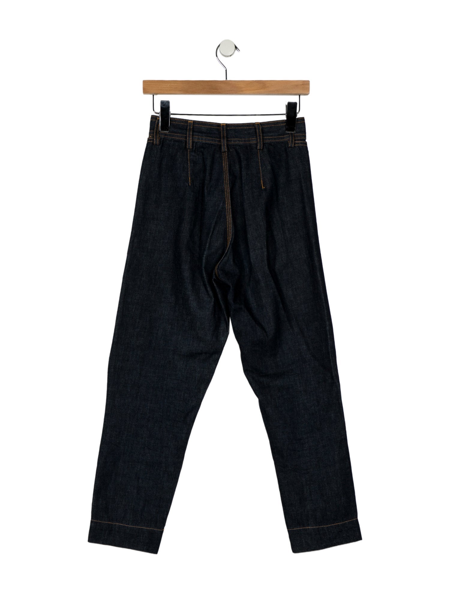 Jesse Kamm High-Rise Straight Leg Jeans