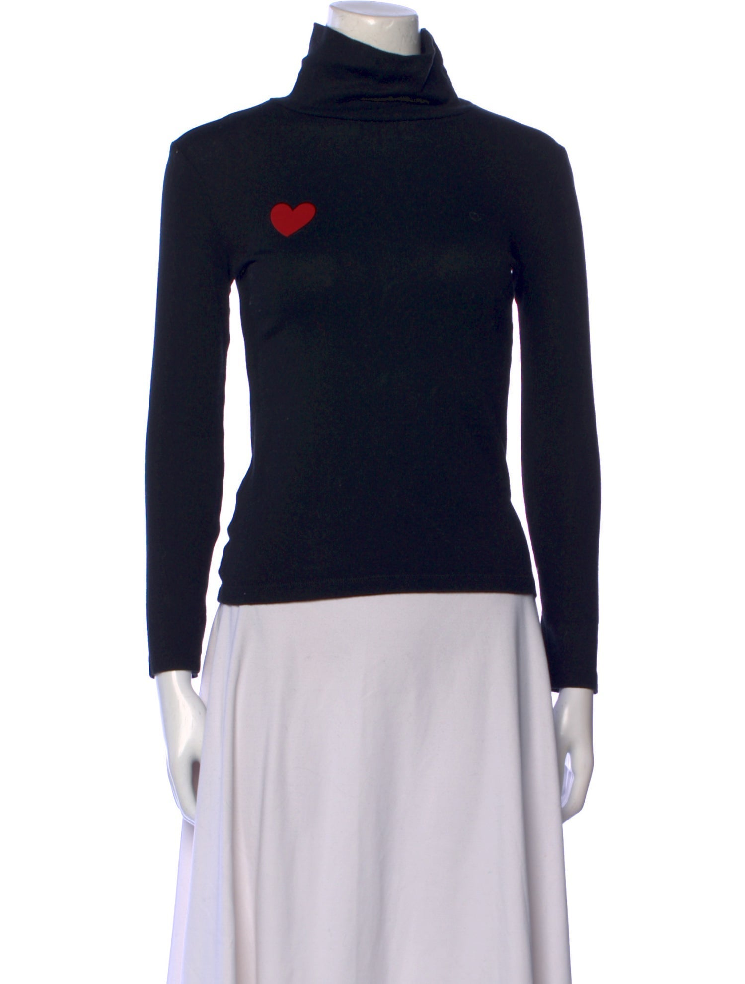 Jesse Kamm Turtleneck Long Sleeve Top