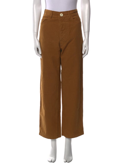 Jesse Kamm High-Rise Wide Leg Jeans