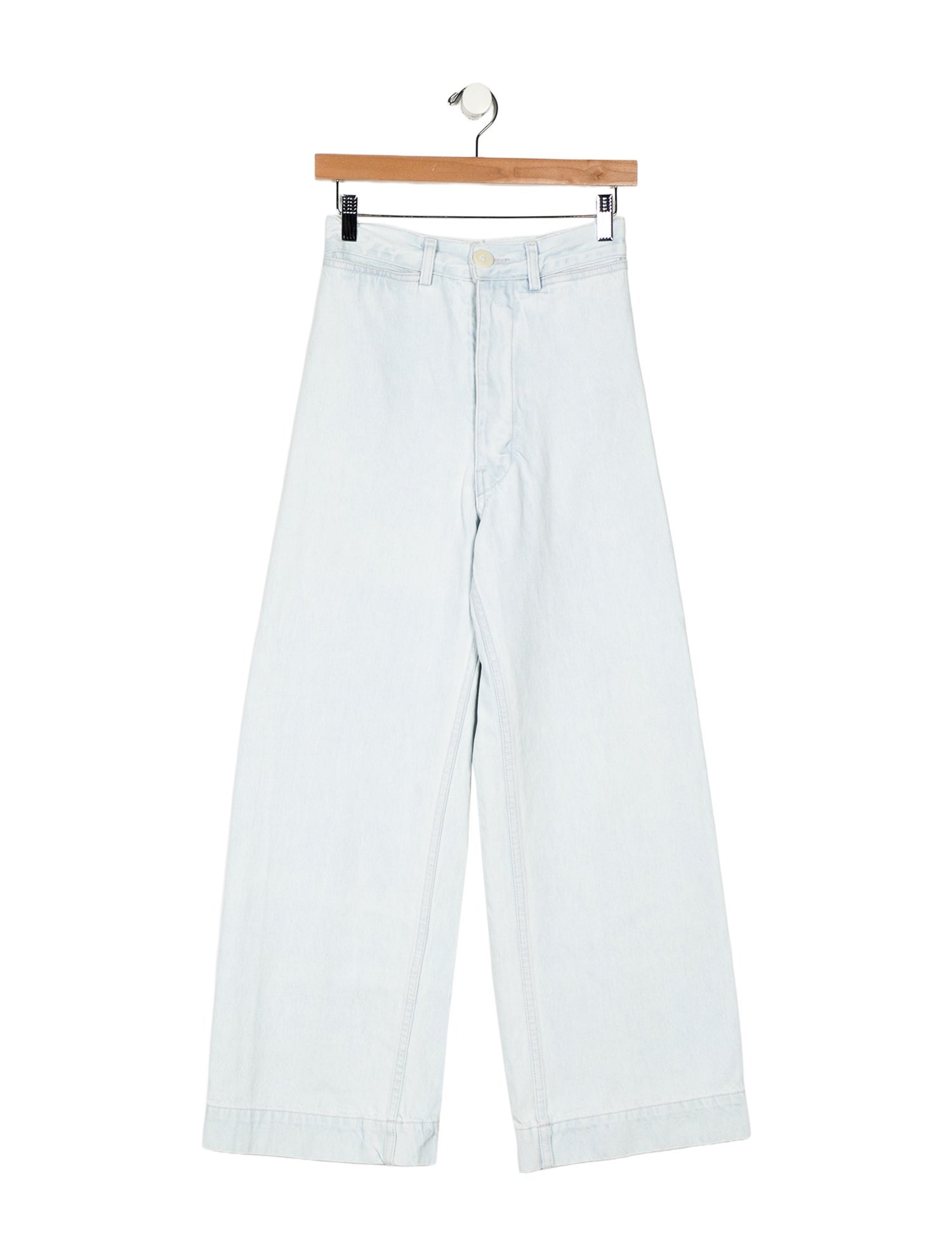 Jesse Kamm High-Rise Wide Leg Jeans