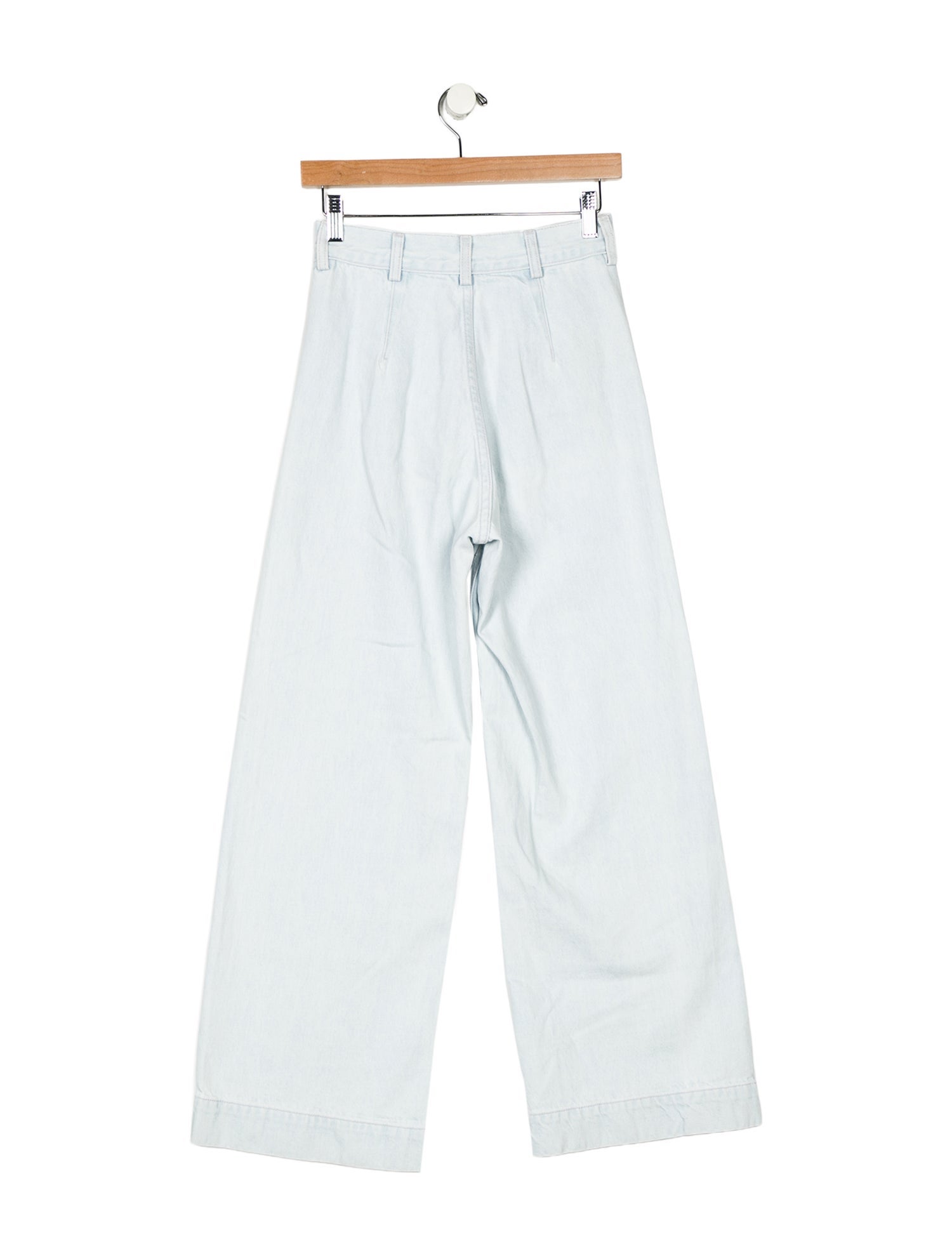 Jesse Kamm High-Rise Wide Leg Jeans