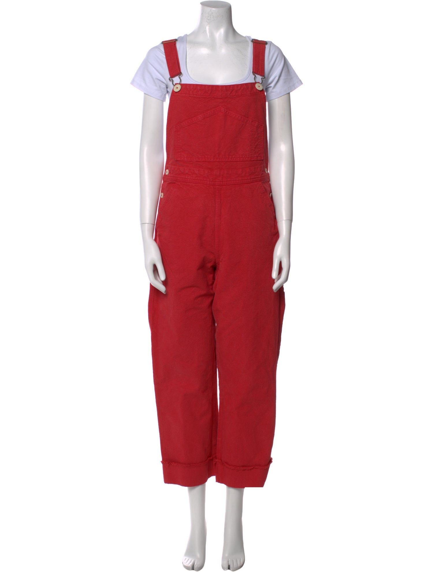 Jesse Kamm Square Neckline Jumpsuit