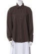 Jesse Kamm Long Sleeve Button-Up Top