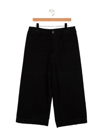 Jesse Kamm High-Rise Wide Leg Jeans