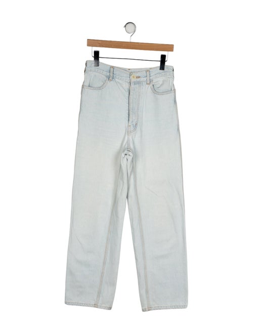 Jesse Kamm High-Rise Wide Leg Jeans