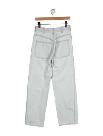 Jesse Kamm High-Rise Wide Leg Jeans