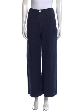 Jesse Kamm High-Rise Wide Leg Jeans