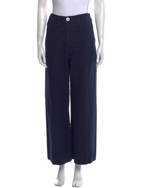 Jesse Kamm High-Rise Wide Leg Jeans