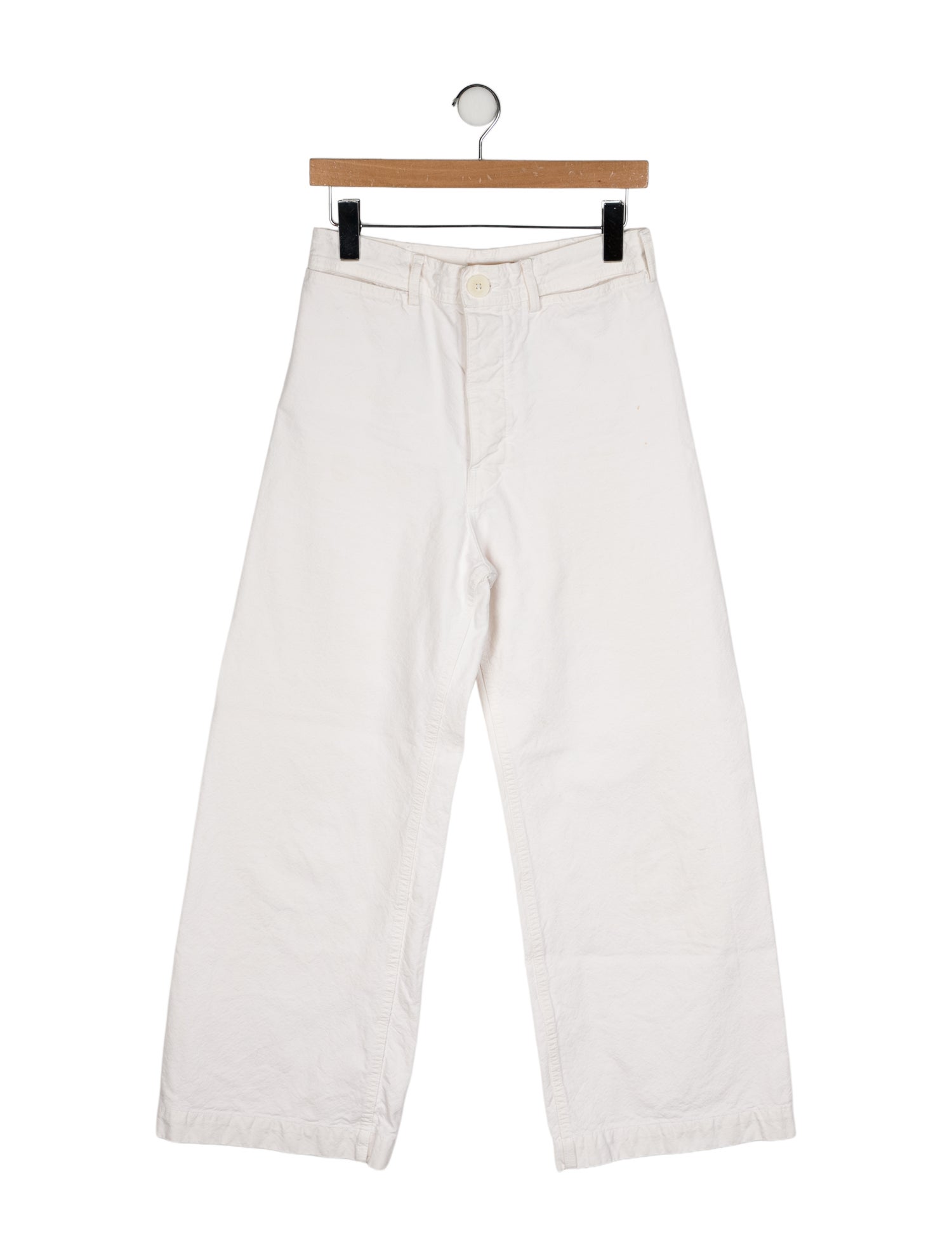 Jesse Kamm High-Rise Wide Leg Jeans