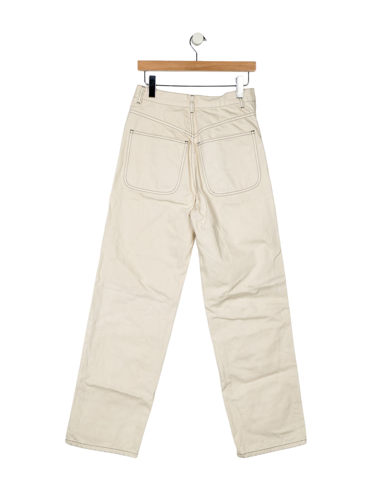 Jesse Kamm High-Rise Straight Leg Jeans