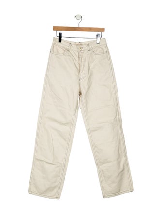 Jesse Kamm High-Rise Wide Leg Jeans