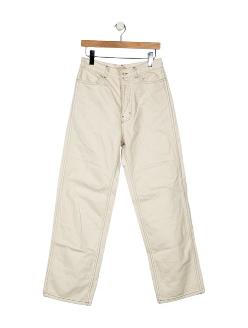 Jesse Kamm High-Rise Wide Leg Jeans