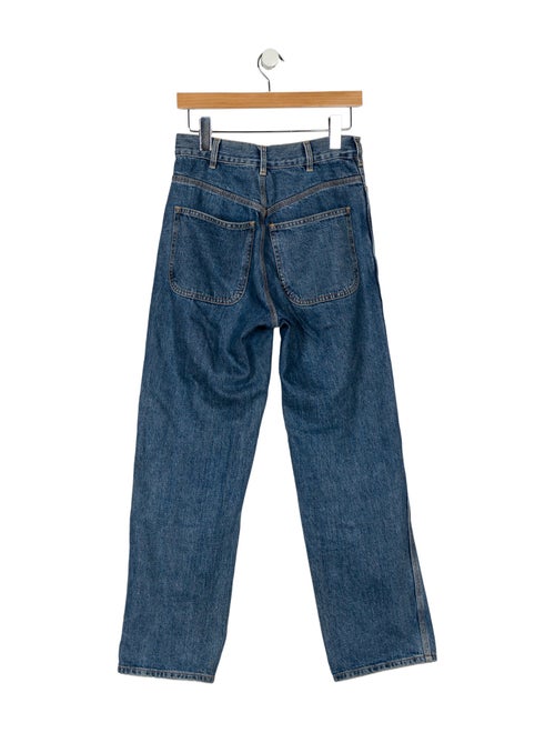 Jesse Kamm High-Rise Wide Leg Jeans