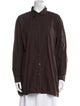 Jesse Kamm Long Sleeve Button-Up Top