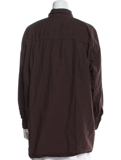 Jesse Kamm Long Sleeve Button-Up Top