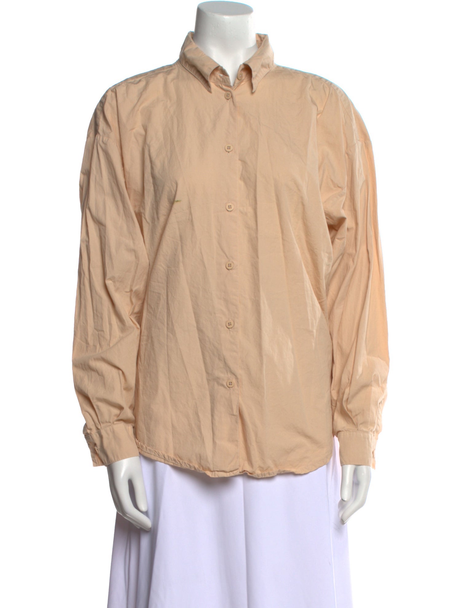 Jesse Kamm Long Sleeve Button-Up Top