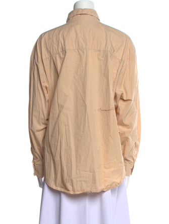 Jesse Kamm Long Sleeve Button-Up Top
