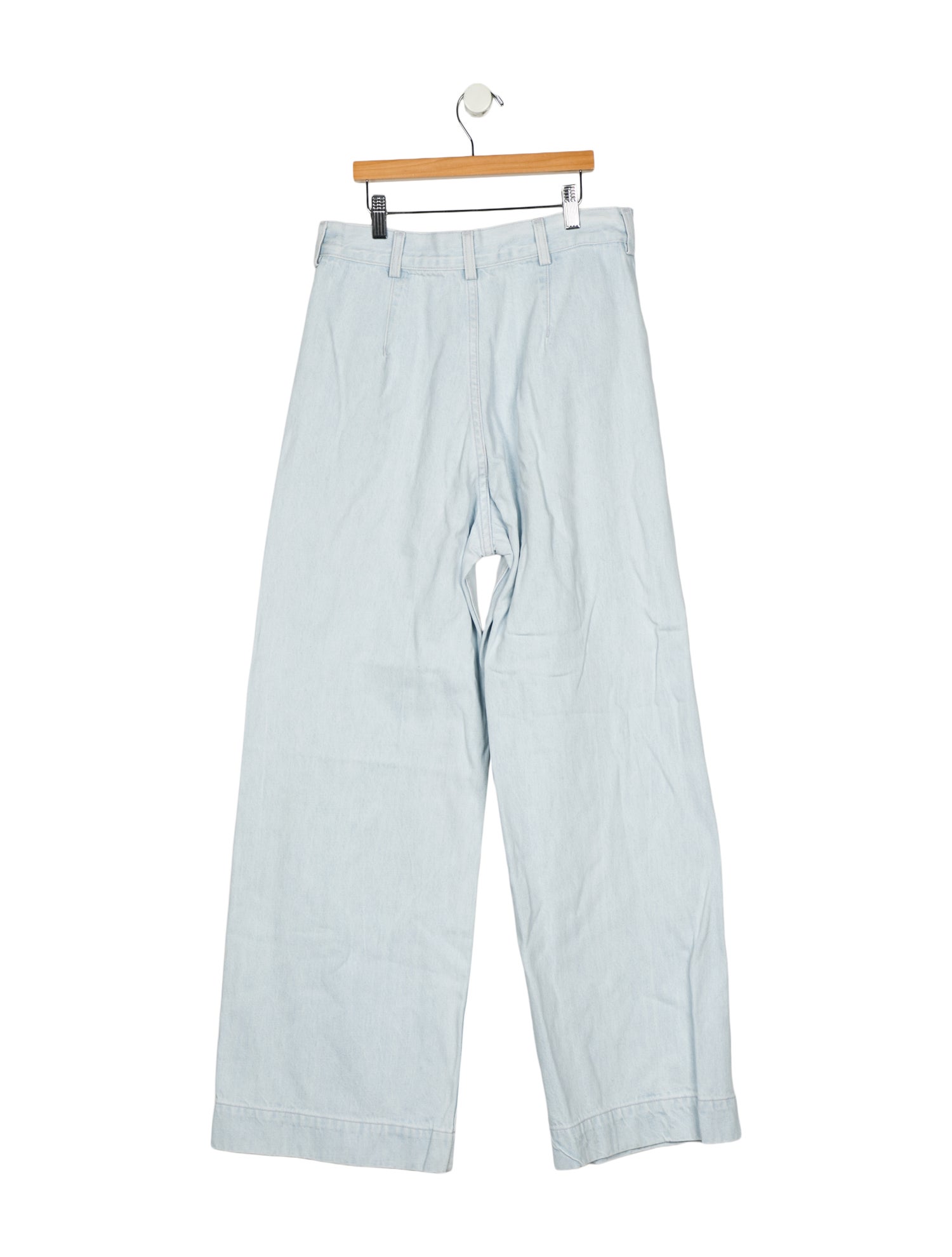 Jesse Kamm High-Rise Wide Leg Jeans