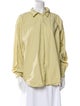 Jesse Kamm Long Sleeve Button-Up Top