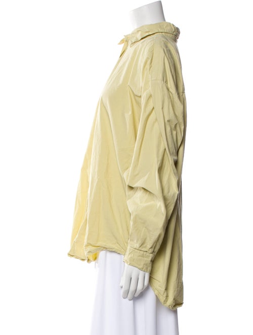 Jesse Kamm Long Sleeve Button-Up Top