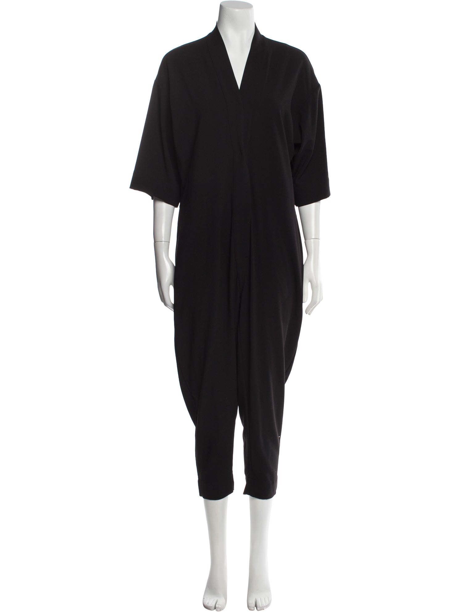 Jesse Kamm V-Neck Jumpsuit