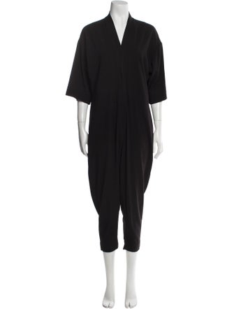 Jesse Kamm V-Neck Jumpsuit